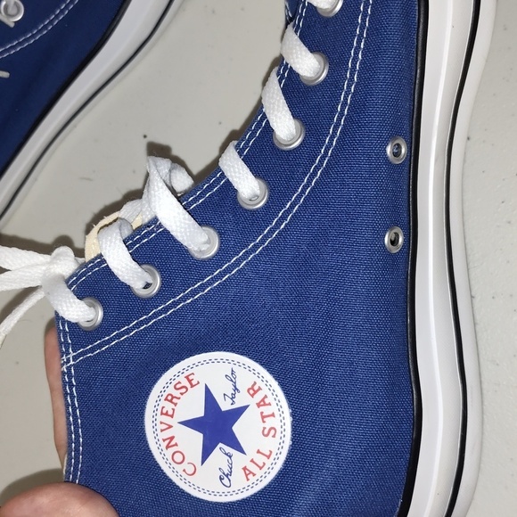 Converse Chunk Taylor high top blue   size mens 11 women 13 - Picture 14 of 16